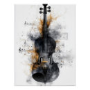 Recherche de notes musicales art Violon