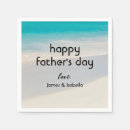 Recherche de fête des pères serviettes Typographie