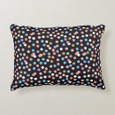 Recherche de motif de confettis coussins Coloré
