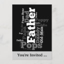Recherche de papa 11x16 invitations Fête des pères