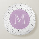 Recherche de motif de pois blanc coussins Pour elle