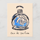 Recherche de bouteille de parfum cartes postales Français