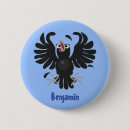 Recherche de le corbeau badges Illustration