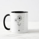Recherche de fleur de mois de naissance tasses Simple