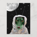 Recherche de alien vert cartes postales Mignon