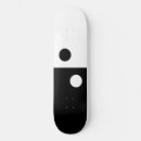 Recherche de yin yang skateboards Noir et blanc