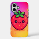 Recherche de fraise de kawaii iphone coques Mignon