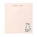 Recherche de chats noirs blocsnotes Rose