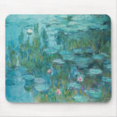 Recherche de nénuphars monet tapis souris Impressionnisme
