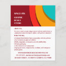 Recherche de concepteur prospectus Artiste