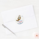 Recherche de saint jacques autocollants Aquarelle
