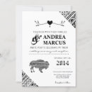 Recherche de motif flèche invitations Boho