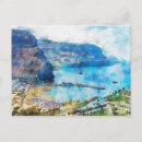 Recherche de puerto cartes postales Aquarelle