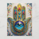 Recherche de oeil bleu cartes postales Hamsa
