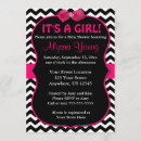 Recherche de chevron noir et blanc invitations Rose