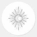 Recherche de visage lune autocollants Sourire