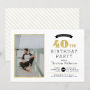 Recherche de photo 40 ans invitations Simple