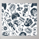 Recherche de jeu vintage posters Console