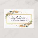 Recherche de wedding planner standard cartes visite Fleuriste