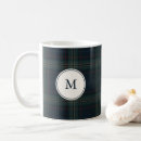 Recherche de plaid vert tasses Vintage