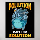 Recherche de pollution terre posters Vert