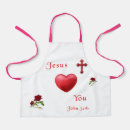Recherche de jésus vous aime tabliers Amour