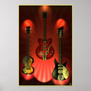 Recherche de guitares posters Guitare électrique