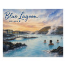 Recherche de lagon posters Bleu