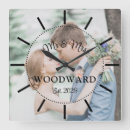 Recherche de mariage romantique horloges Jeunes mariés