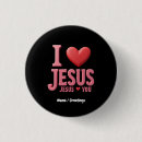 Recherche de jésus vous aime badges Amour