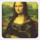Recherche de mona lisa autocollants Classique