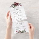 Recherche de floral noël invitations Aquarelle