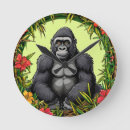 Recherche de gorilles horloges Animaux