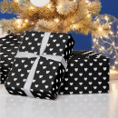 Recherche de coeurs noirs papier cadeau Pour eux