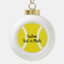 Recherche de balle tennis ornements Jaune