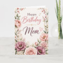 Recherche de vintage maman anniversaire cartes Floral