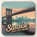 Recherche de brooklyn dessous de verres Paysage urbain