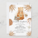 Recherche de explorateurs invitations Petit explorateur