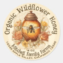 Recherche de miel autocollants Ruche