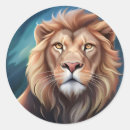 Recherche de peinture de lion autocollants Animaux sauvages