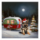 Recherche de berger allemand posters Noël