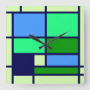 Recherche de mondrian horloges Piet