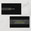 Recherche de jaune blanc noir cartes visite Simple