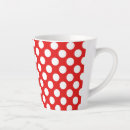 Recherche de rouge pois blanc tasses Rétro