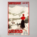 Recherche de skieuse posters Européenne