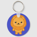 Recherche de lion bleu porteclés Mignon