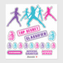 Recherche de agents secrets autocollants Pour enfants