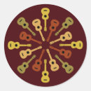 Recherche de ukulélé autocollants Musique