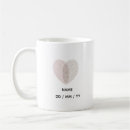 Recherche de empreinte digitale tasses Toute personne
