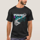 Recherche de musiq tshirts Clavier
